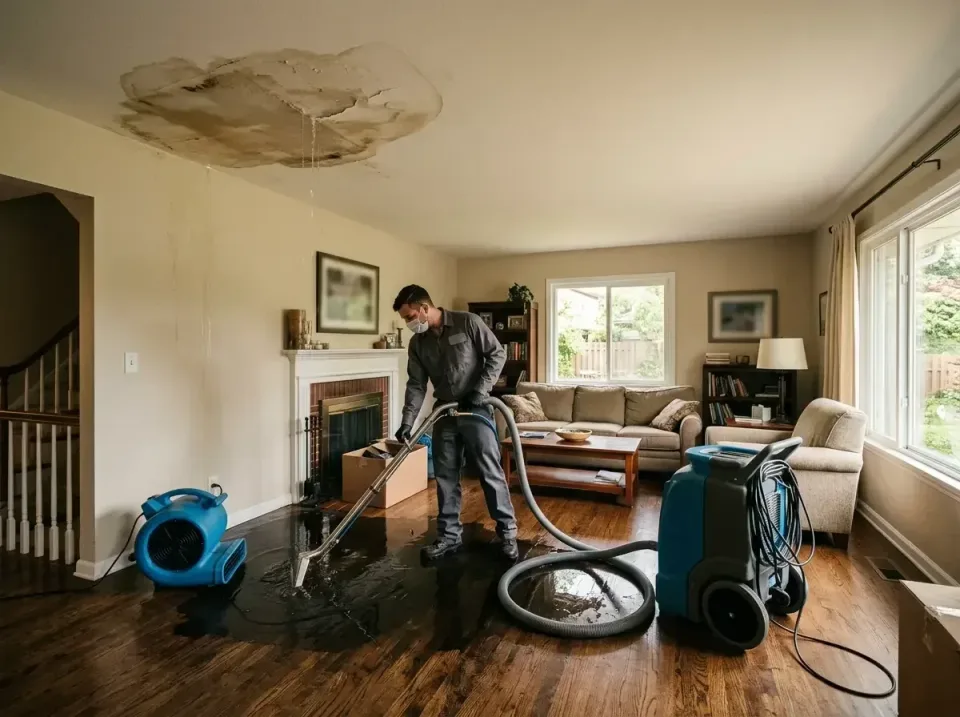 attic-pipe-burst-ceiling-drip-008 — frequently asked questions, Water Damage Restoration & Carpet Care in Coquille, OR